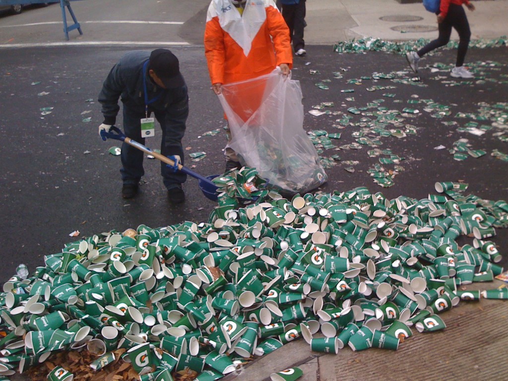 Mile 11 aftermath